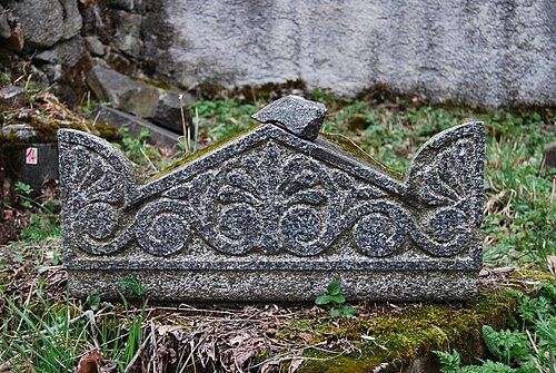 Jewish cemetery in Květuš
