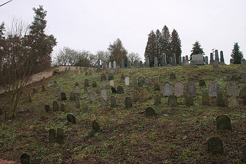 Jewish cemetery in Mirovice