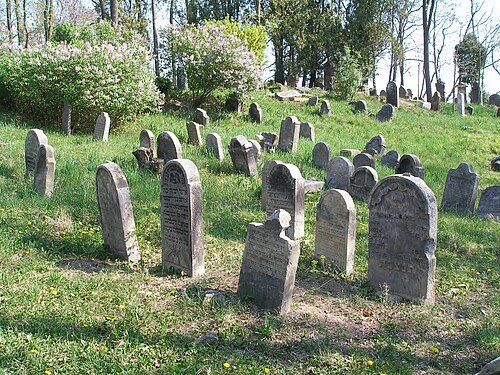 Jewish cemetery in Spomyšl