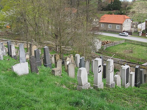 Jewish cemetery in Štěnovice