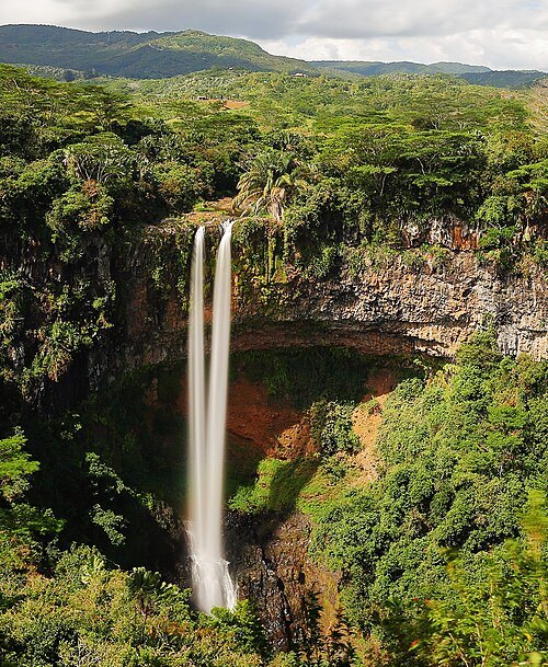 Chamarel Falls