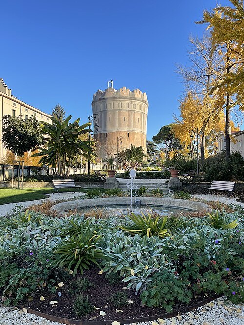 The garden of the Rotonda Padua