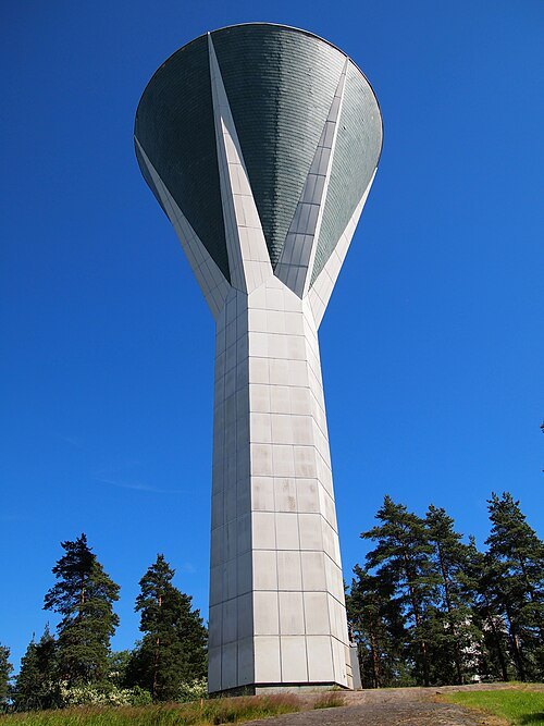 Mustankallio water tower