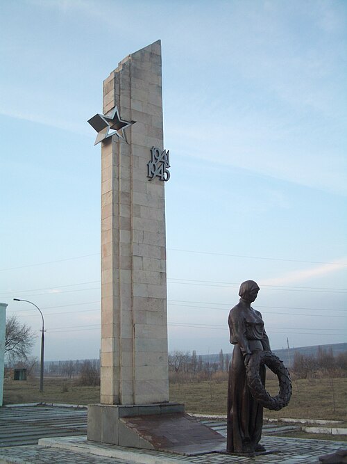 World War II memorial in Anenii Noi