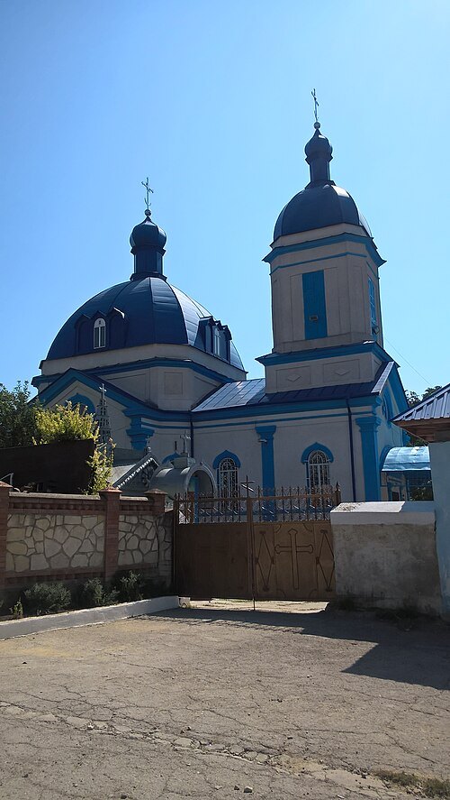 Saint Nicholas church in Hîrbovăț, Anenii Noi