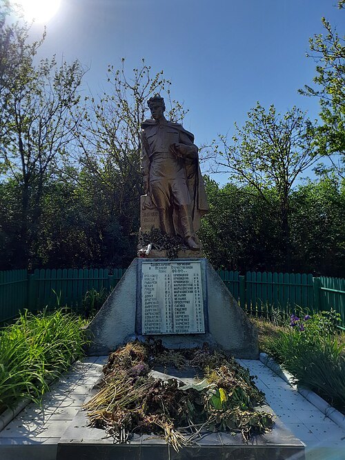 World War II memorial in Troița Nouă, Anenii Noi