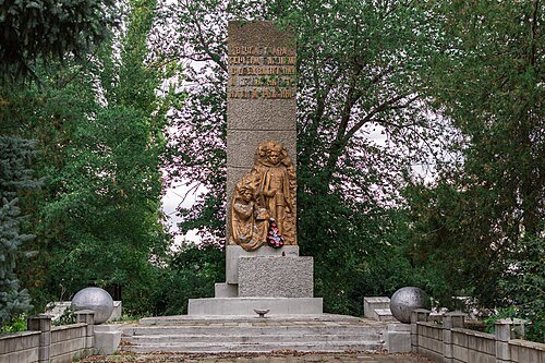World War II memorial in Speia, Transnistria
