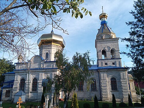 Archangels church in Văsieni, Ialoveni