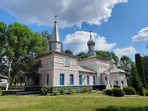 Saint Nicholas church in Bulboaca, Briceni