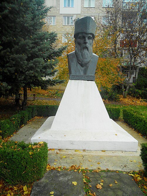 Monument to Miron Costin in Florești