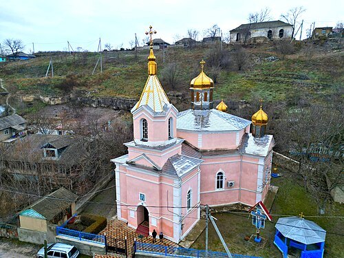 Saint Nicholas church in Domulgeni, Florești