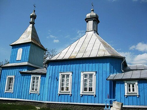 Saint Michael wooden church in Cobani, Glodeni