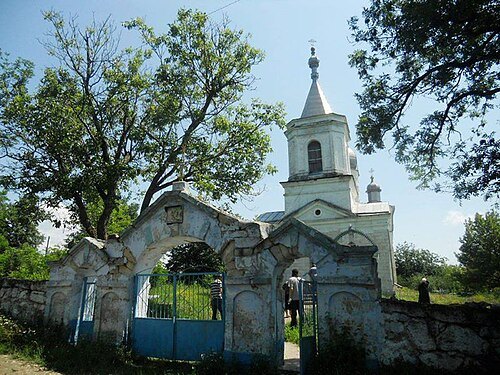 Saint George church in Șestaci, Șoldănești