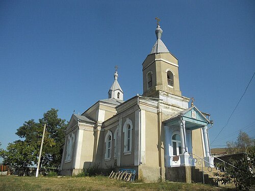 St. Archangels church in Cazangic
