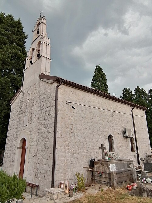 Saint Thecla church in Danilovgrad