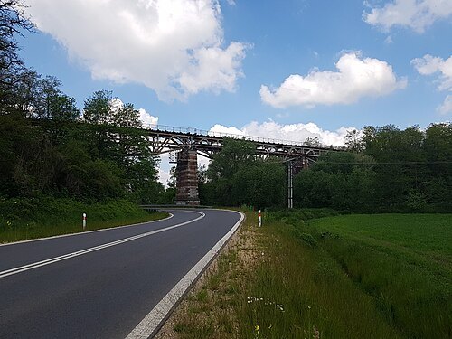 Railway viaduct in Nowa Cerekwia