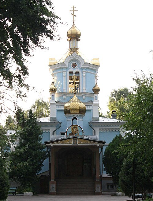 Our Lady of Kazan church in Almaty