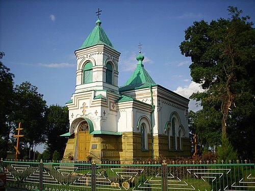 Orthodox church of the Pokrov in Kobylany