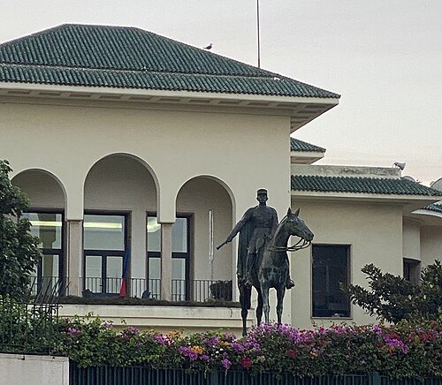 Equestrian statue of Hubert Lyautey