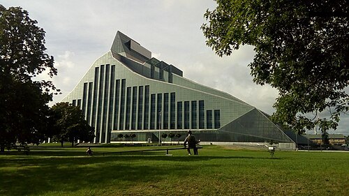 Biblioteca Nacional de Letonia