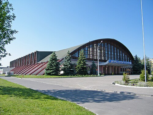Athletics arena in Gomel
