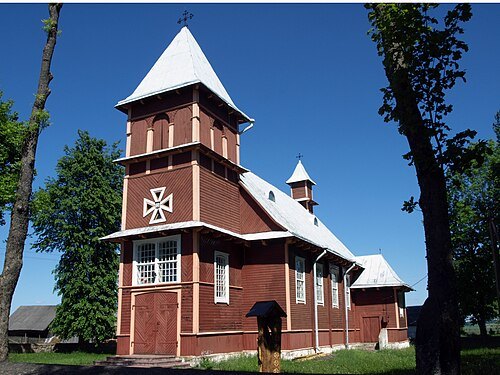 Saint Therese of the Child Jesus church in Akmenynė