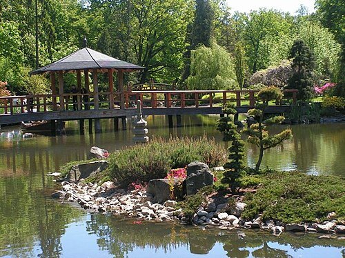 Japanese Garden in Wrocław