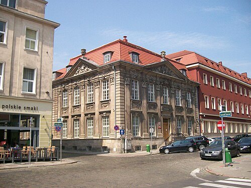 Velthusen Palace in Szczecin