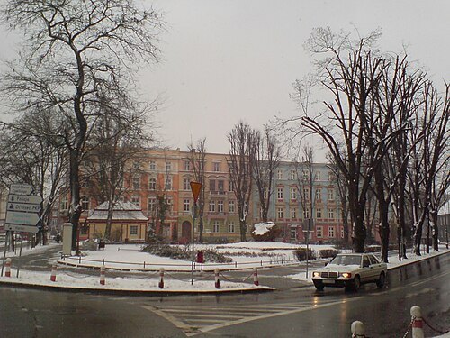 Wolności Square in Racibórz