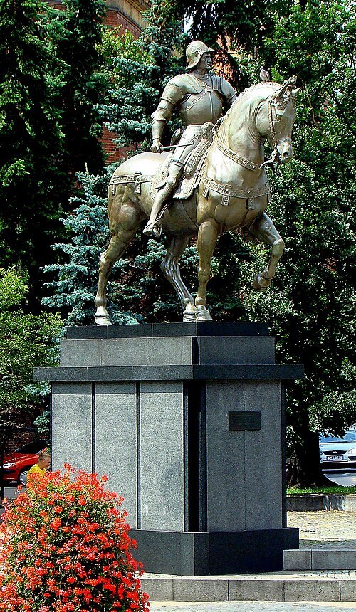 Colleoni Monument in Szczecin