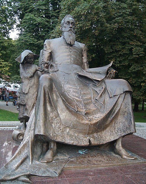 Jan Kochanowski monument in Radom