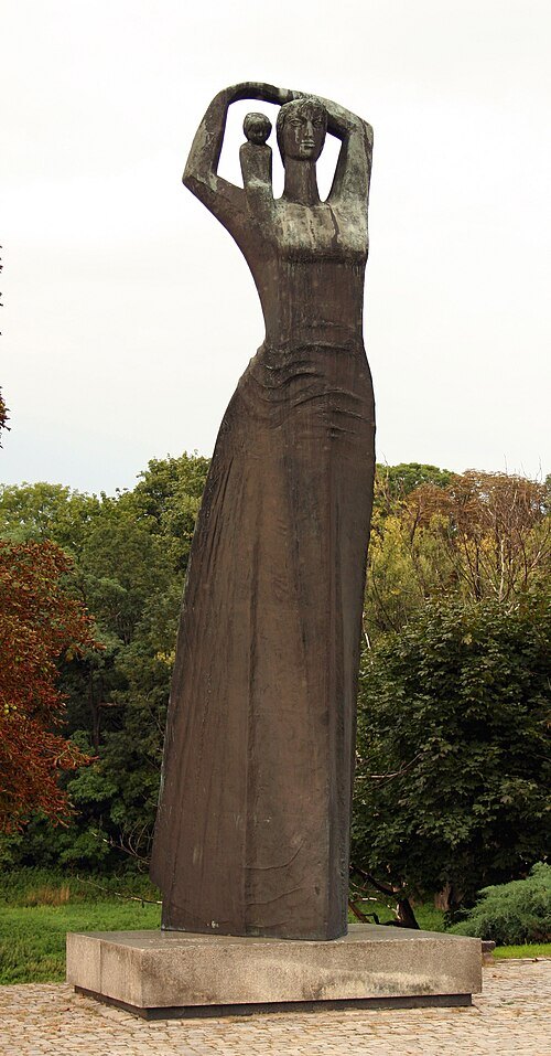 Matka Polka monument in Racibórz