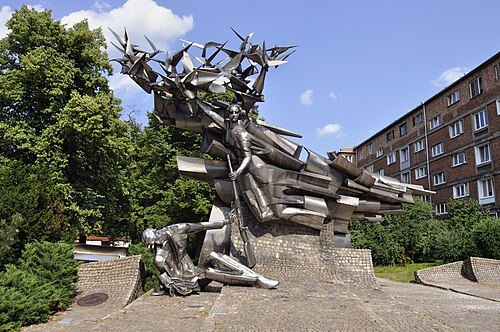 Defenders of the Polish Post Office Monument in Gdańsk