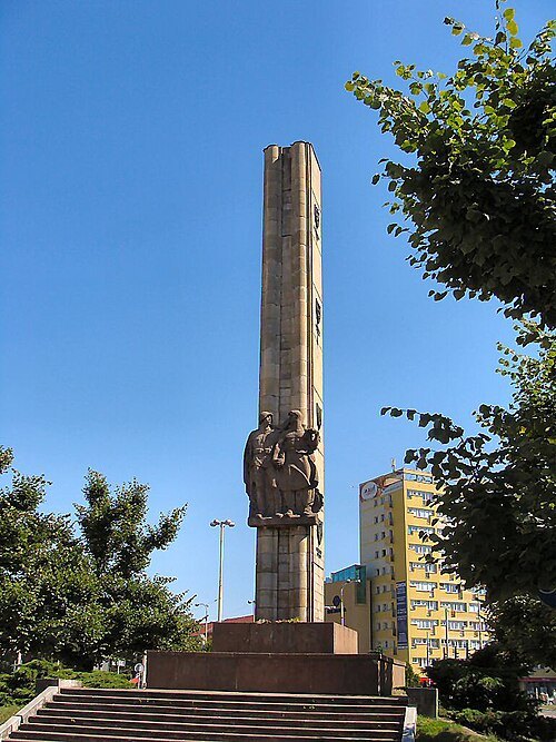 Red Army Monument in Szczecin