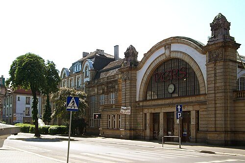 old train station in Katowice