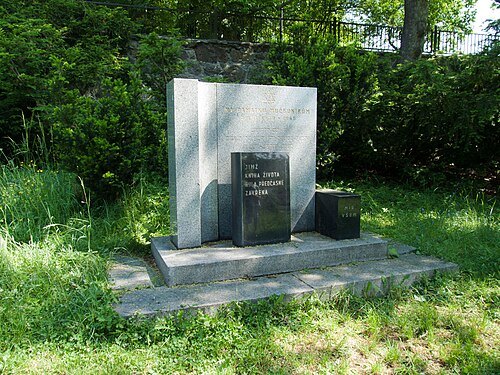 Old Jewish cemetery in Tábor