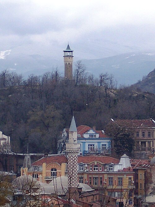 Sahat hill in Plovdiv