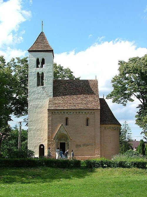 Saint Michael church in Csempeszkopács