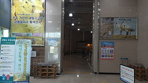 Jinju Gajin-ri Bird Footprint and Dinosaur Footprint Fossil Site