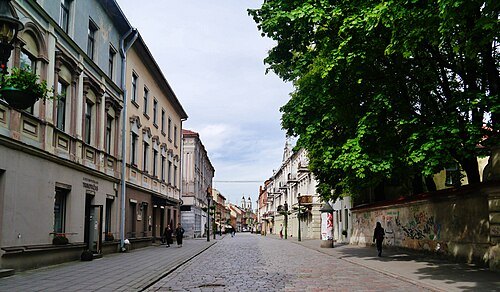 Vilniaus Street in Kaunas