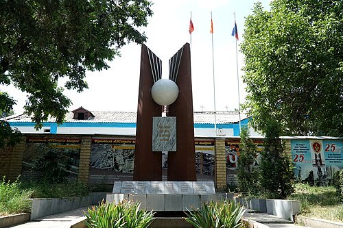Memorial to Chernobyl liquidators