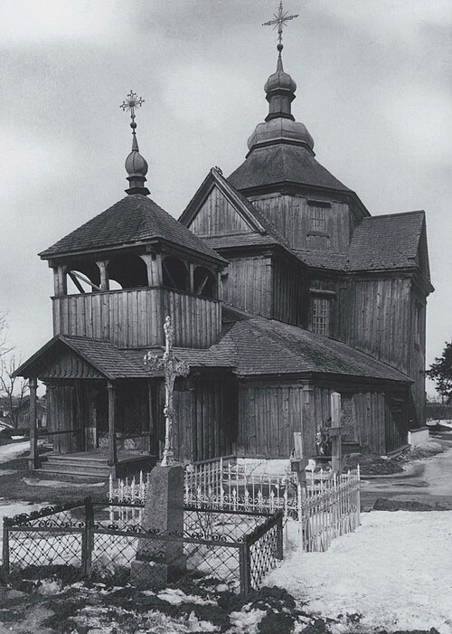Church of the Holy Trinity in Viciebsk (Čornaja)