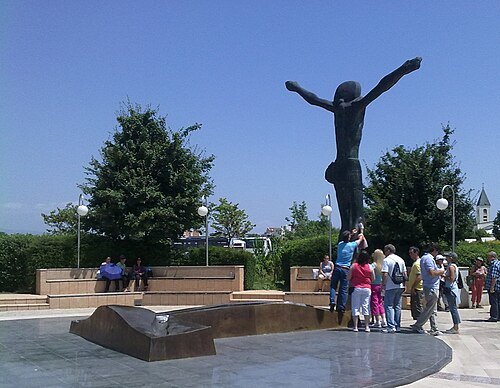 Statue of the Risen Jesus Christ in Medjugorje