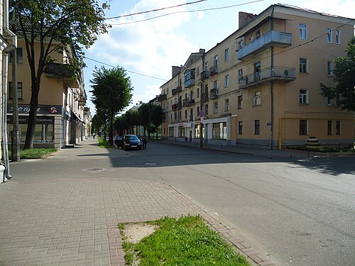 Dzimitrava street, Viciebsk