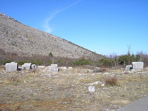 Necropolis Međugorje in Glumina