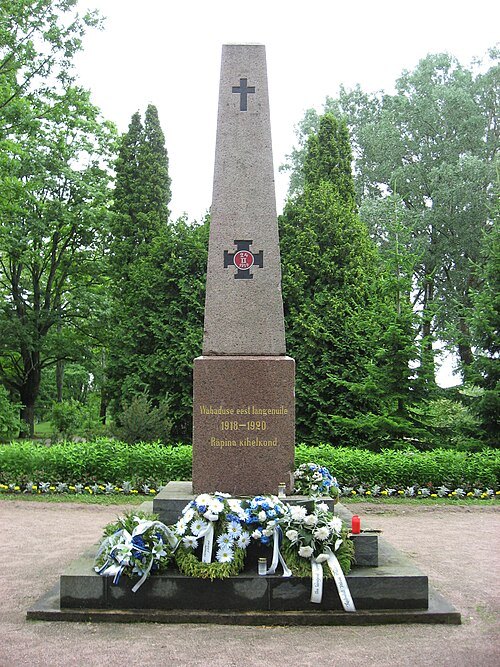 Monument to the War of Independence in Räpina
