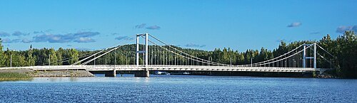 Louhunsalmi Suspension Bridge