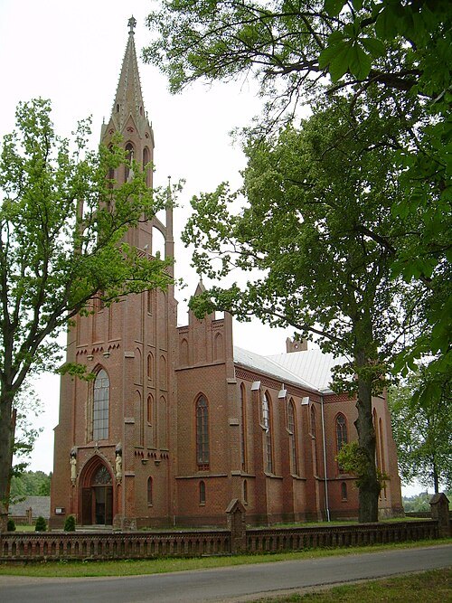 Church of St. Mark the Evangelist, Šateikiai