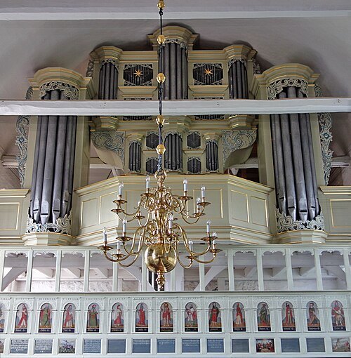 Schnitger organ in St. Bartholomäuskirche
