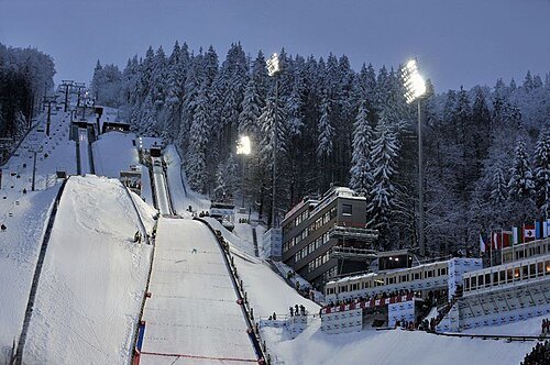 Ještěd ski jumping hills